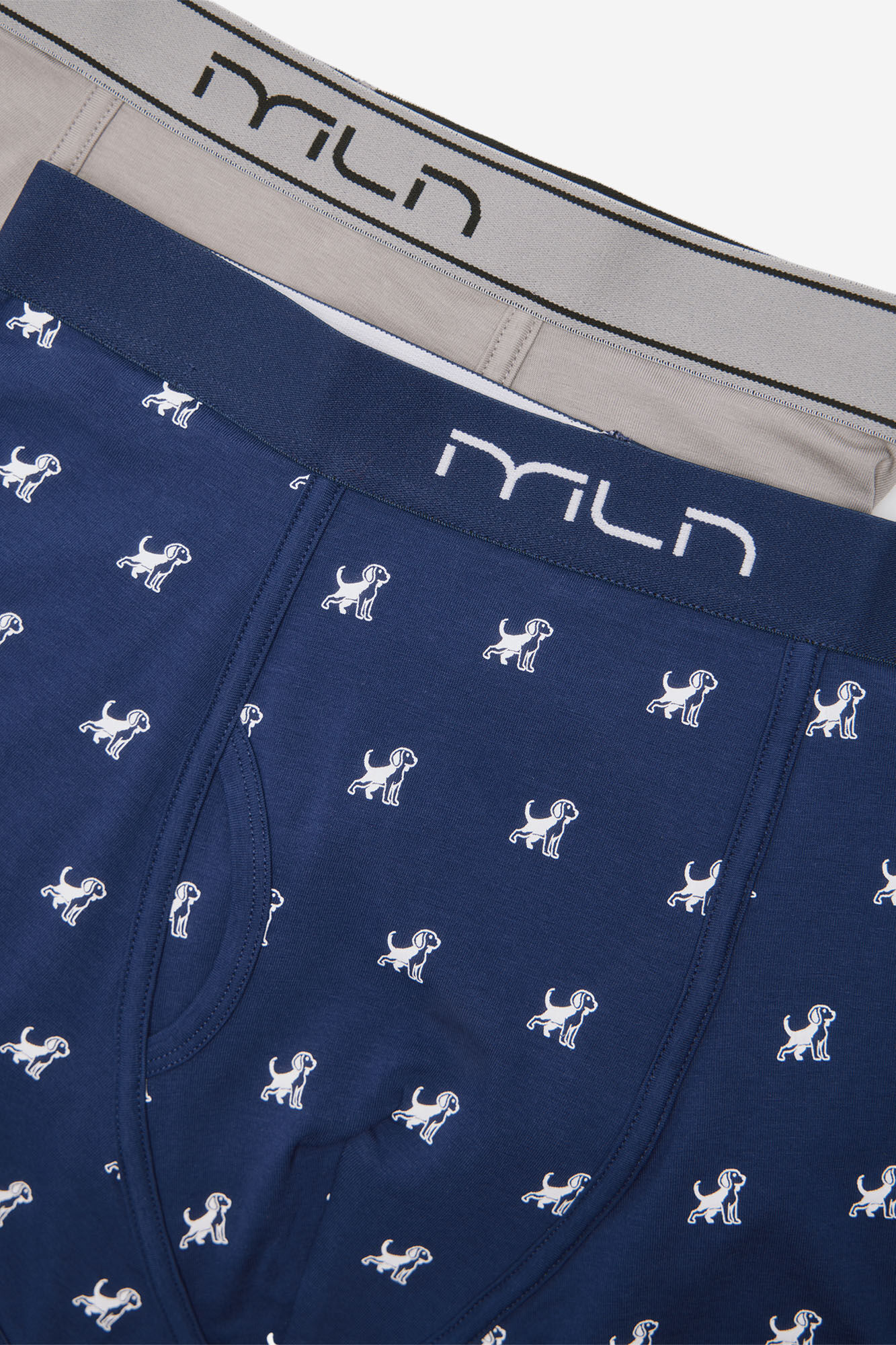 Milano Pack boxer liso y estampado perros