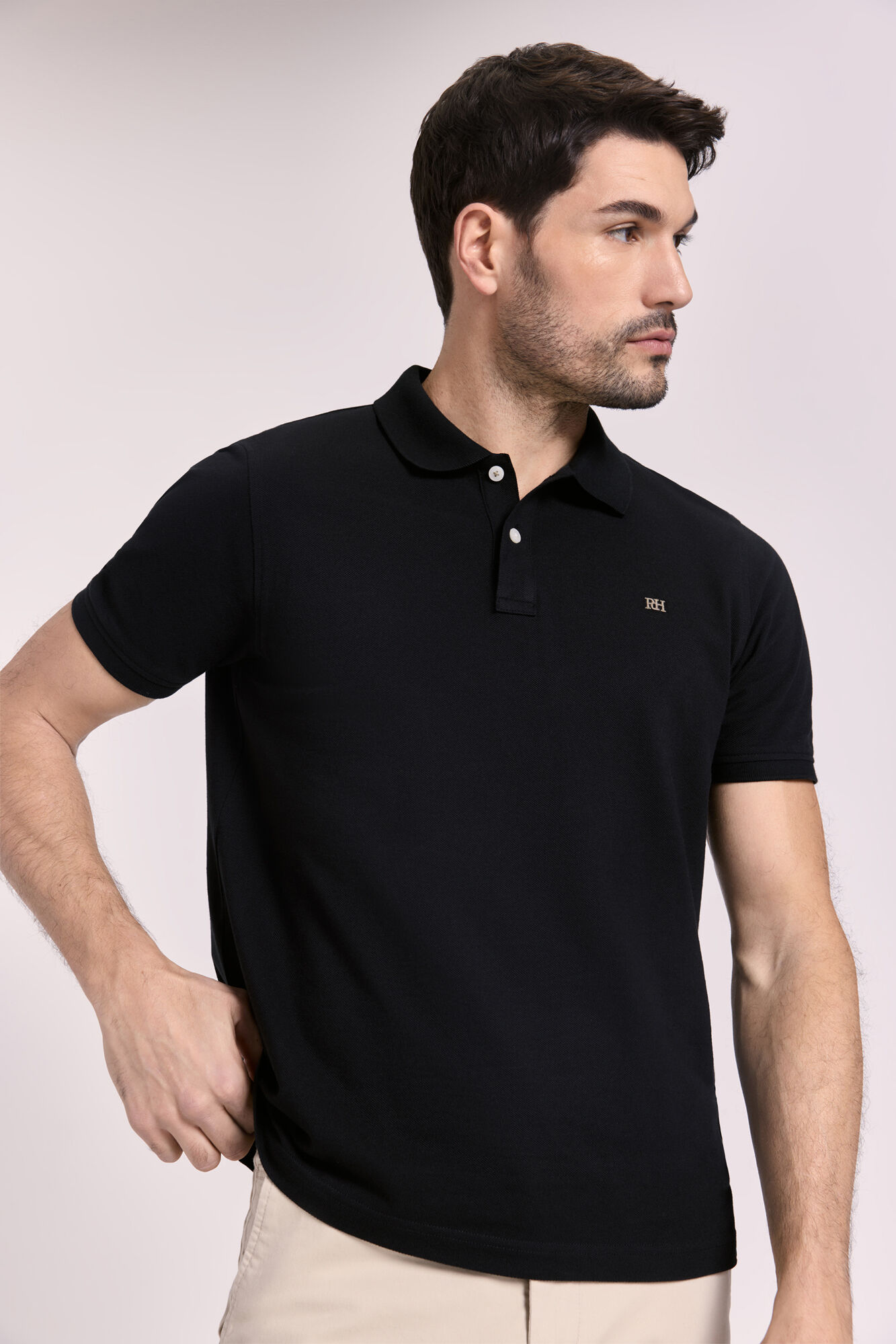 Pedro del Hierro Polo manga corta 
