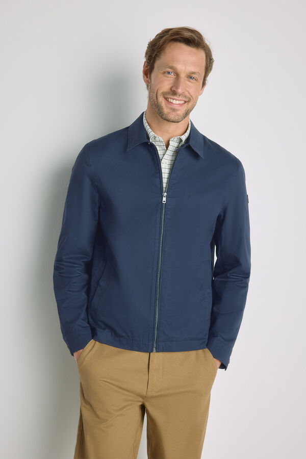 Milano Cazadora bolsillos Navy