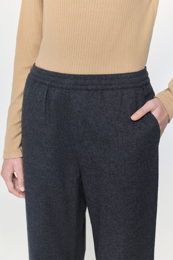 Milano Pantalón franela Gris Oscuro