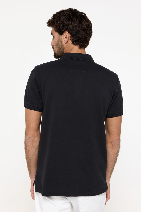 Fifty Outlet Polo manga corta Negro