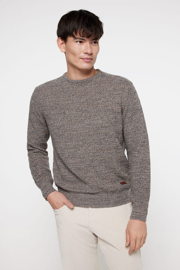 Milano Camisola microestrutura Algod&atilde;o. Torrefac&ccedil;ao