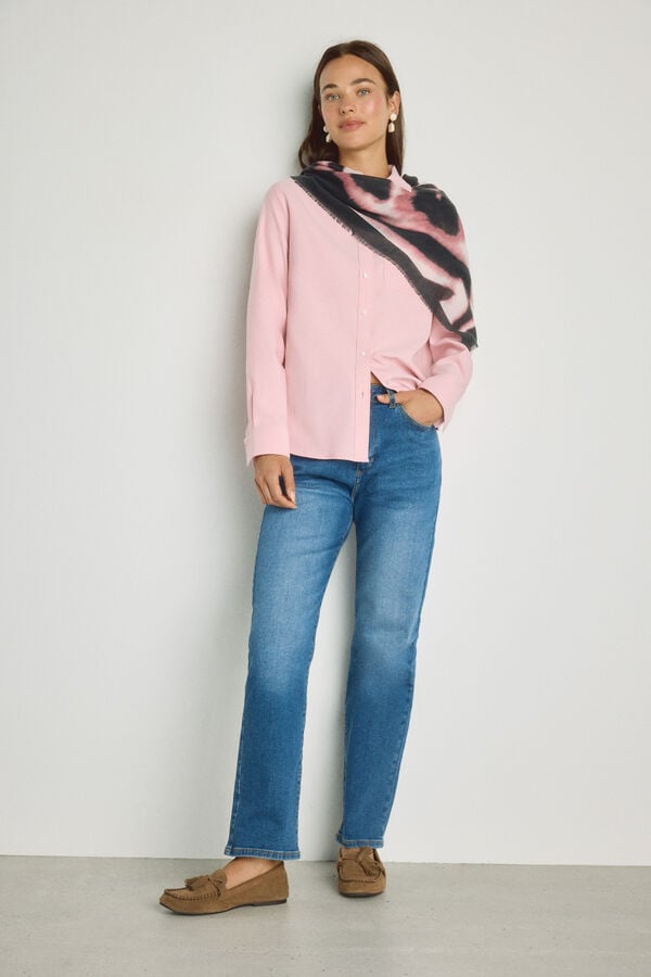 Milano Camisa oxford Rosa