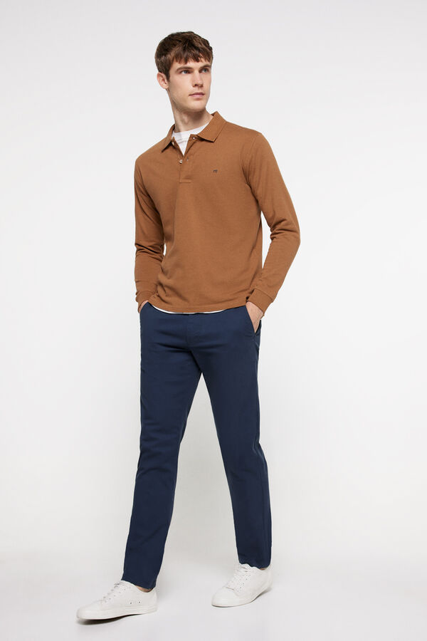 Fifty Outlet Pantalón Chino Confort Navy