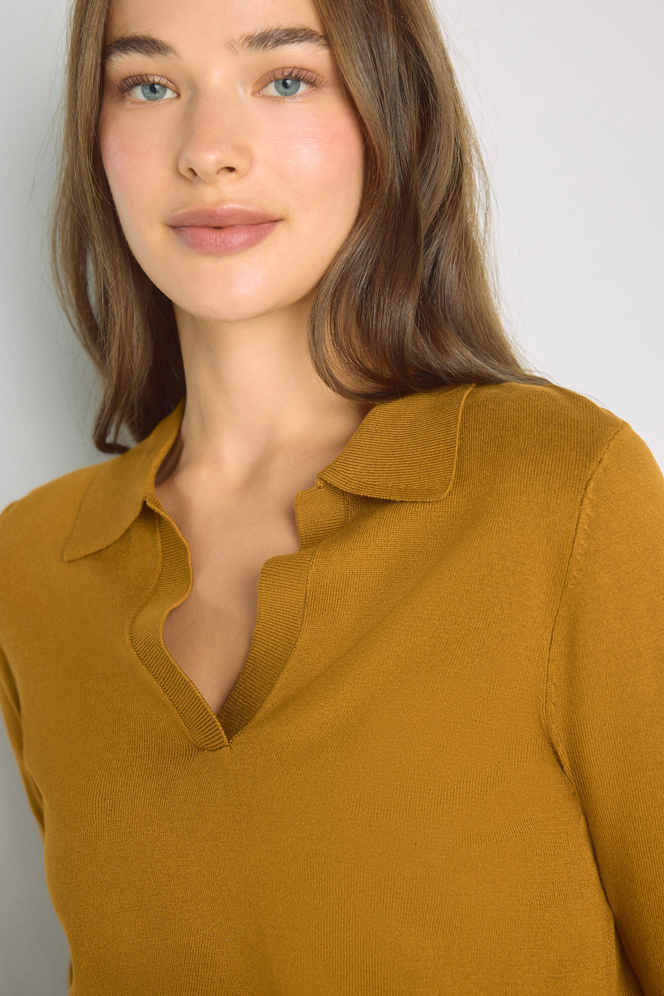 Milano Camisola gola polo