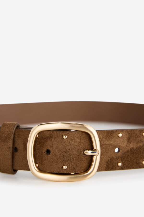 Milano Cinturón efecto ante Beige/Claro