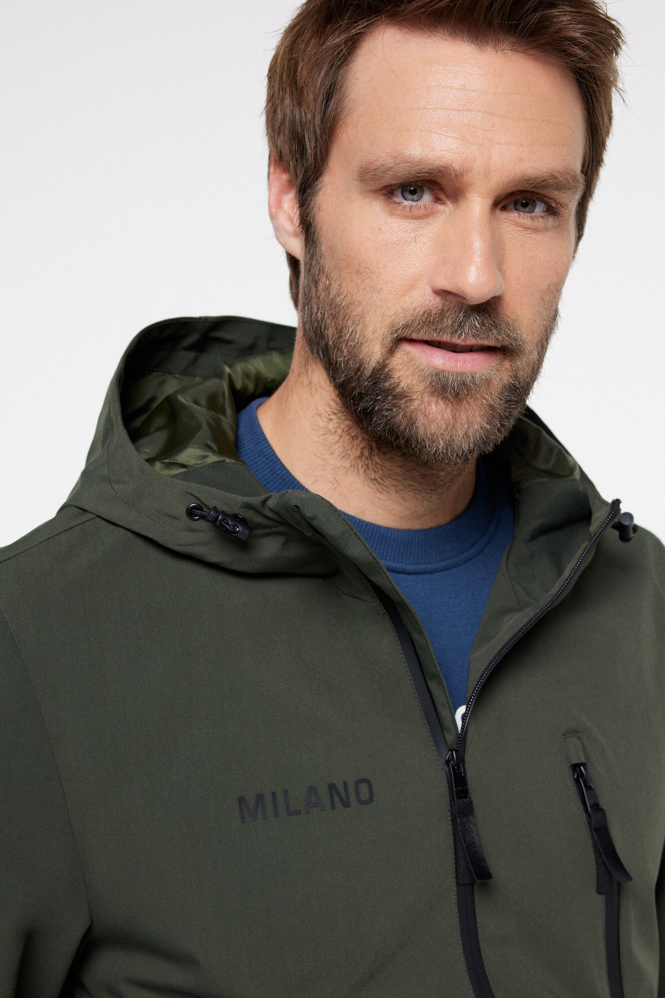 Milano Casaco com capuz