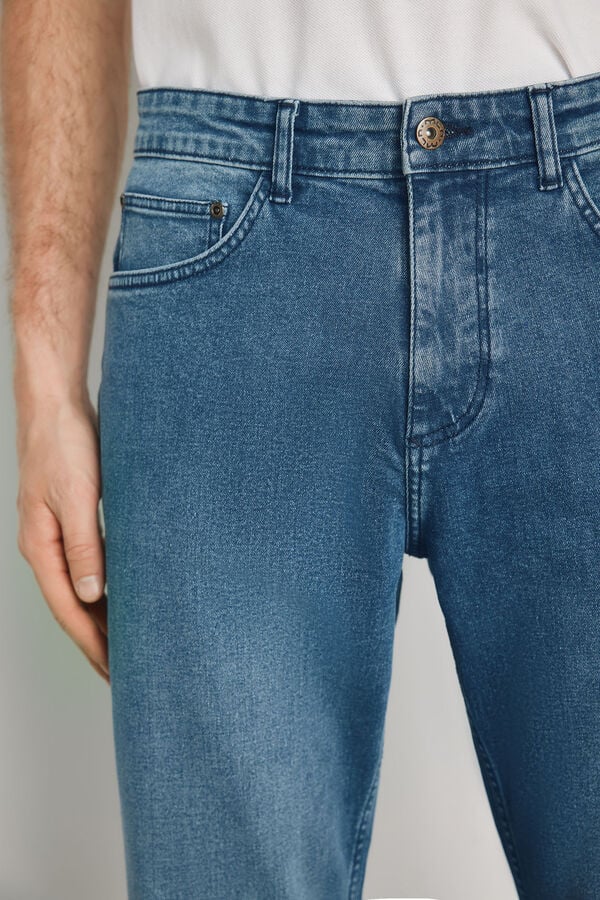 Milano Pantal&oacute;n vaquero regular fit Azul