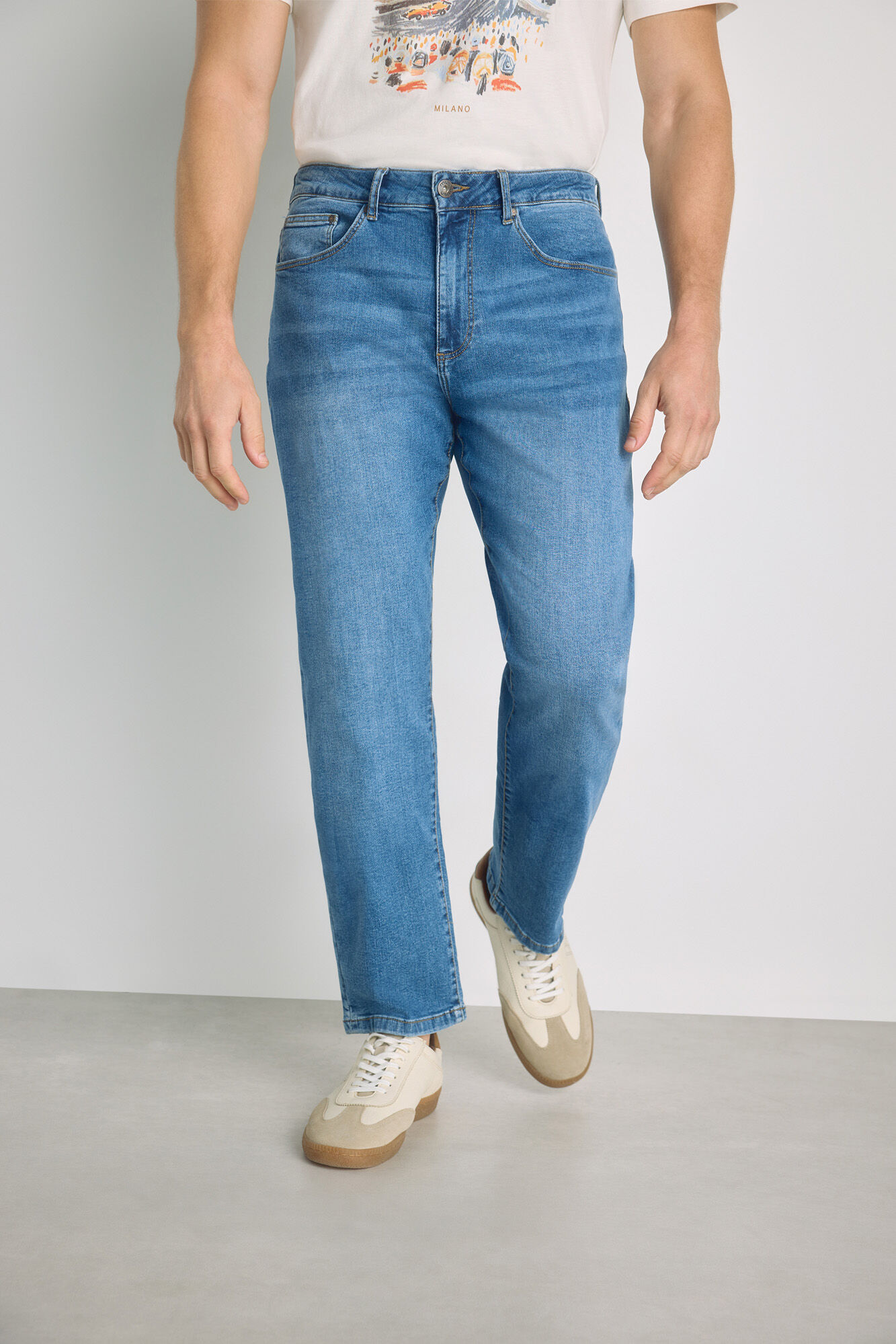 Milano Pantal&oacute;n vaquero fit recto