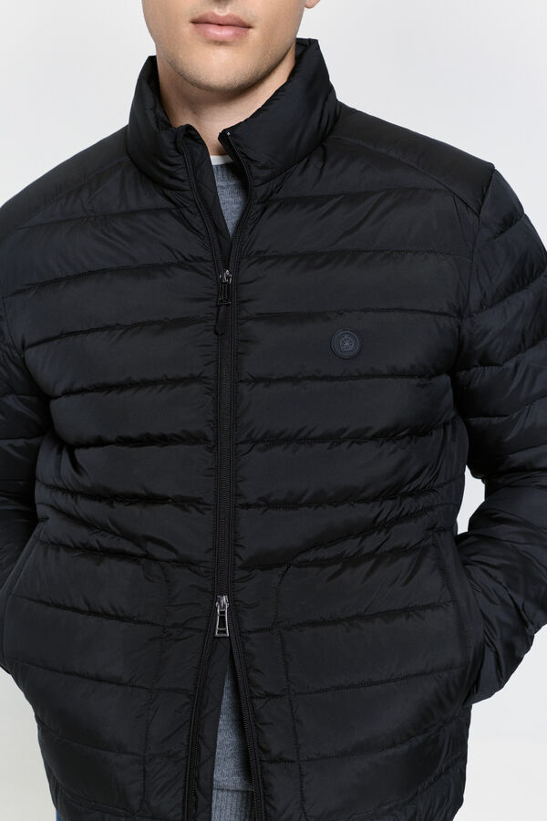 Cortefiel Chaqueta acolchada ultralight Negro