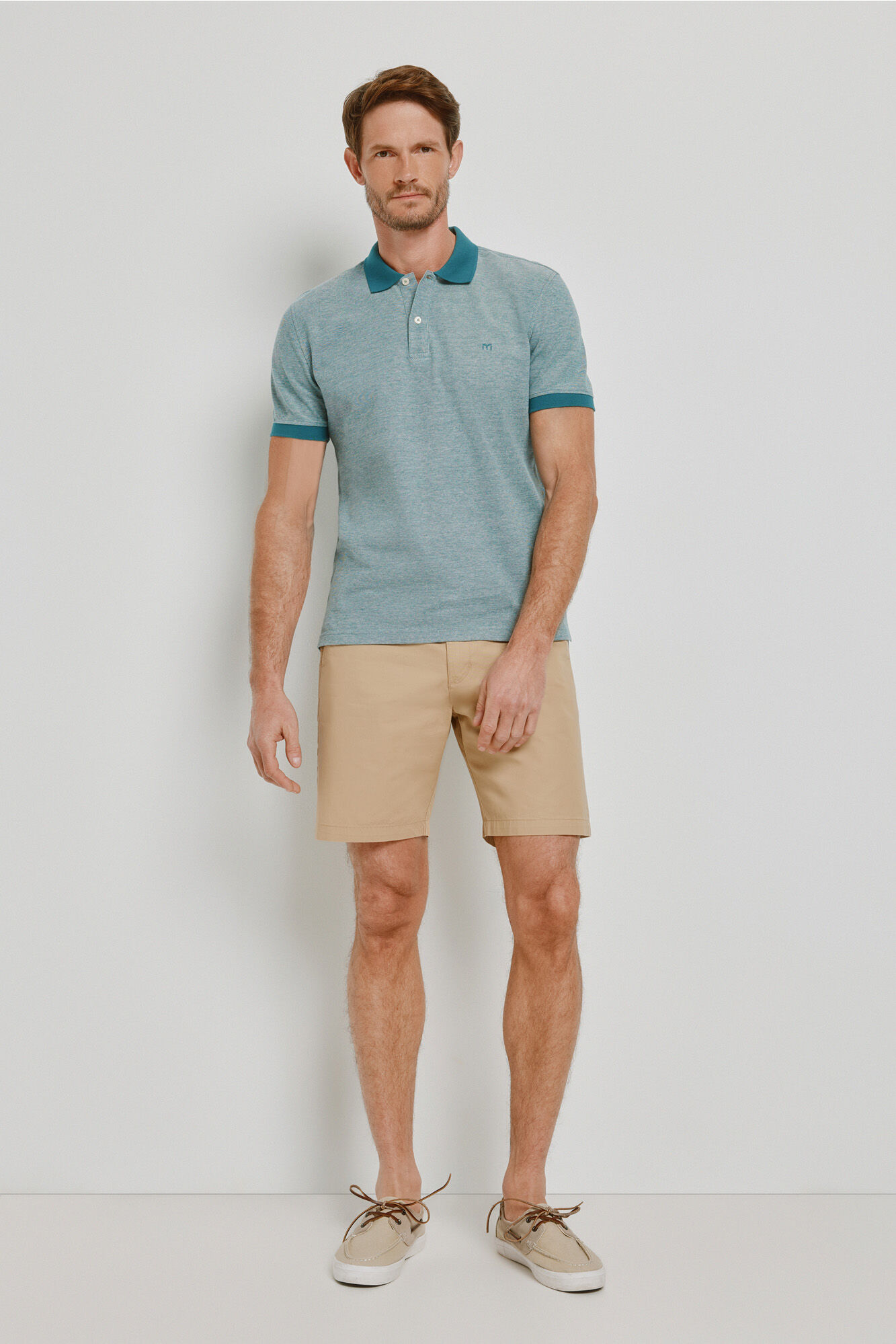 Milano Polo manga corta