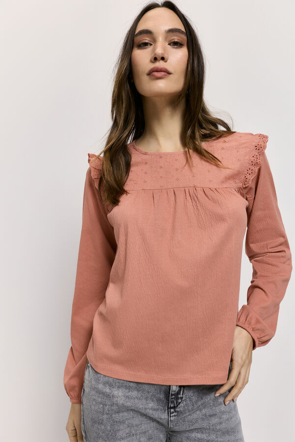 Milano Camiseta manga larga Rosa