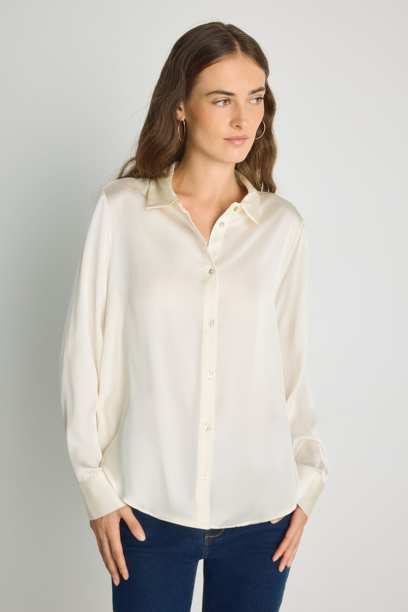 Milano Camisa satinada