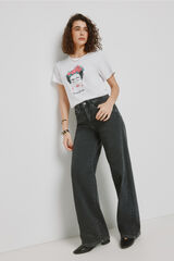 Milano T-shirt estampada de manga curta Branco