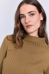 Milano Camisola gola perkins Areia