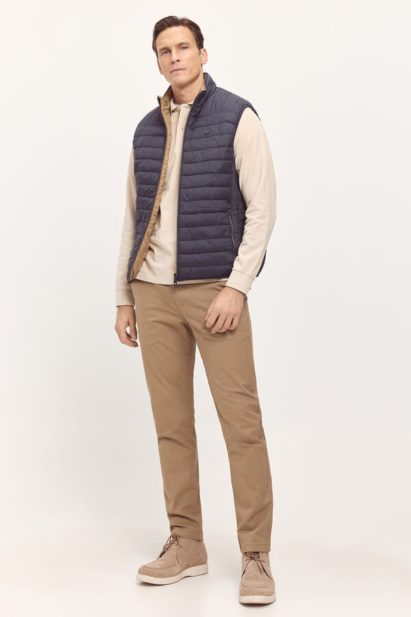 Milano Colete Revers&iacute;vel Milano Marinho