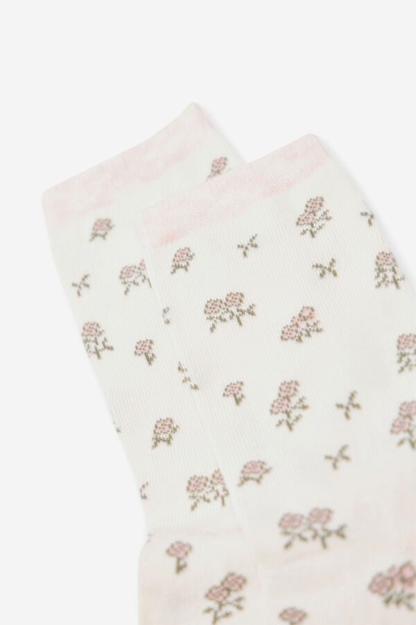 Milano Calcetines dibujo Rosa