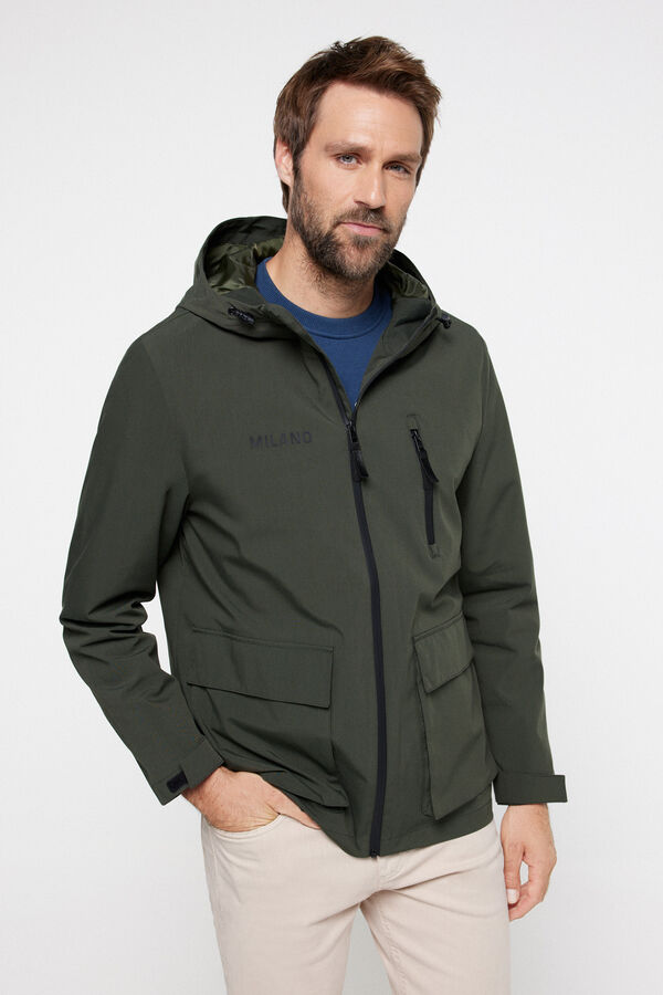 Fifty Outlet Chaqueta con capucha green