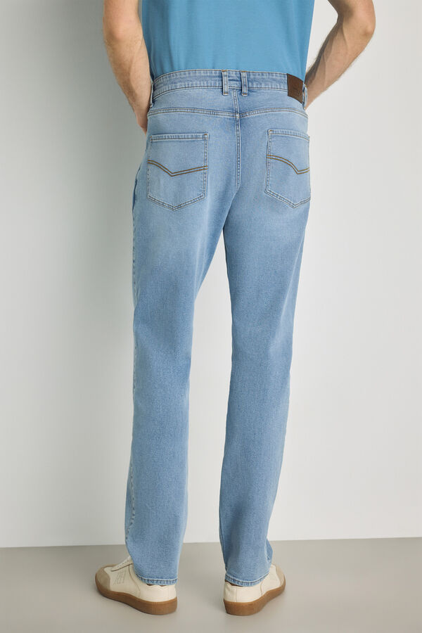 Milano Pantal&oacute;n vaquero regular fit Azul