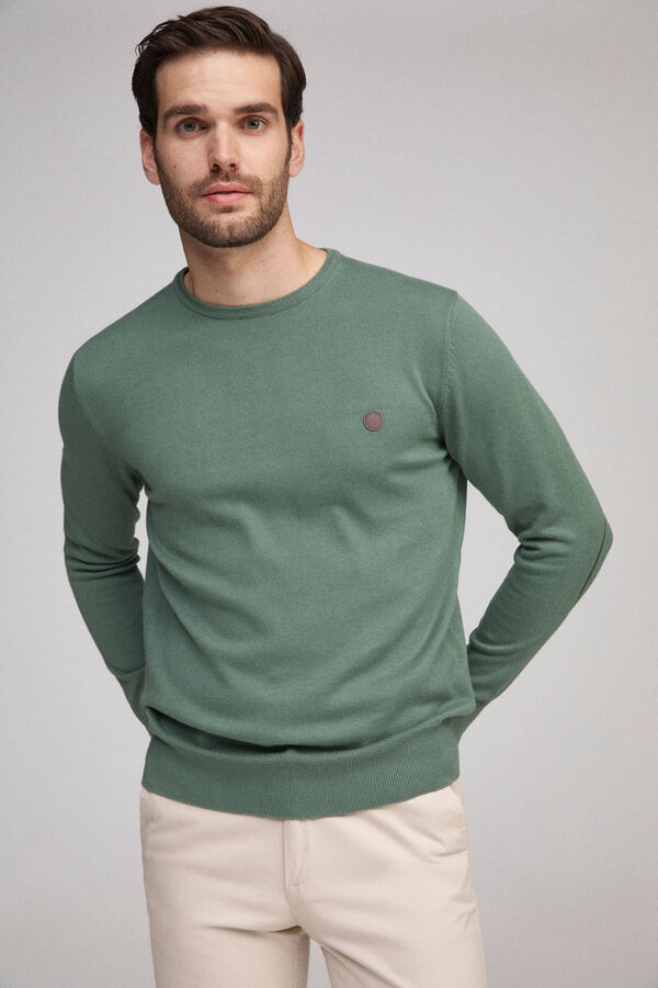 Fifty Outlet Jersey básico orgánico Verde