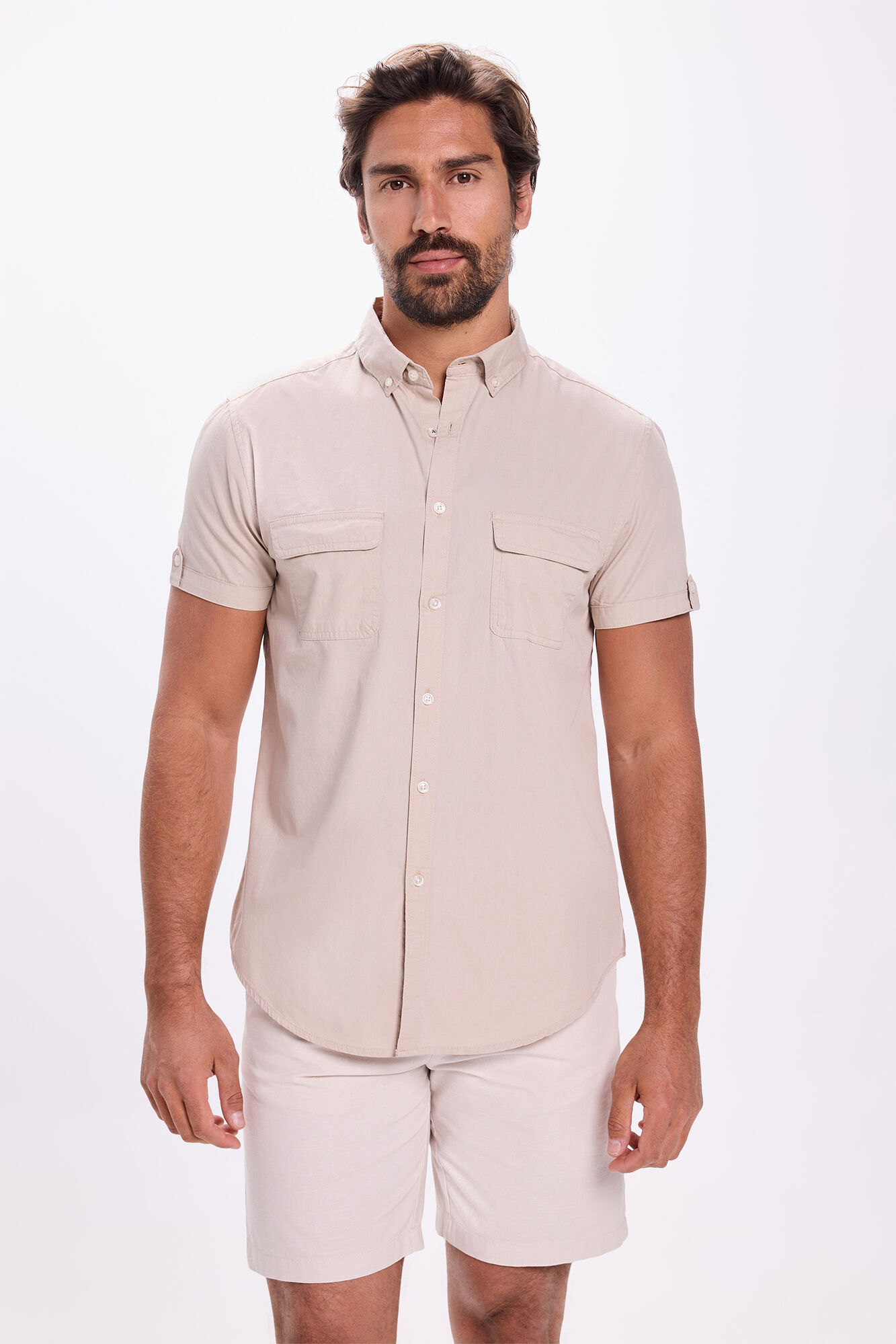 Milano Camisa Popel&iacute;n Lisa