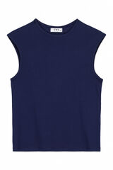 Milano T-shirt de manga curta Marinho