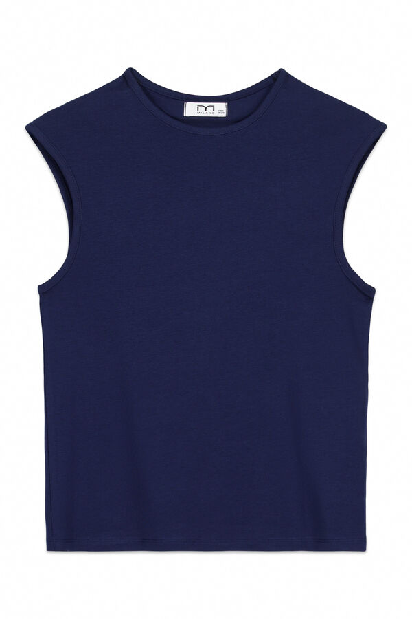Milano T-shirt de manga curta Marinho