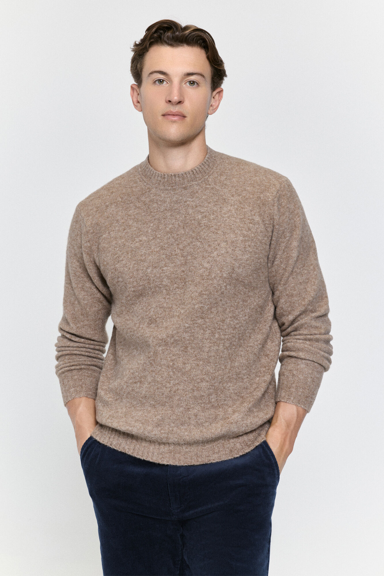 Milano Jersey cuello caja regular fit