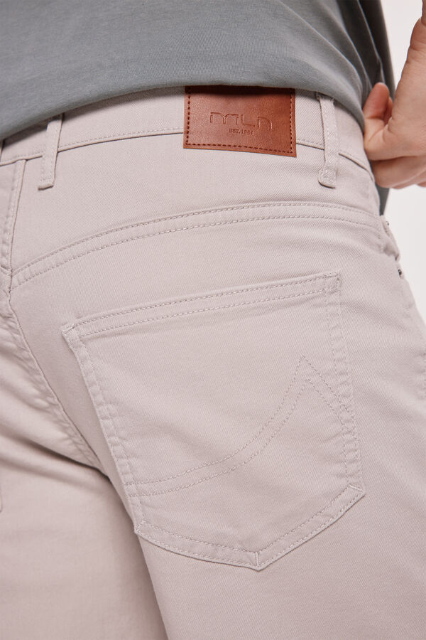 Milano Bermudas 5 bolsos Bege