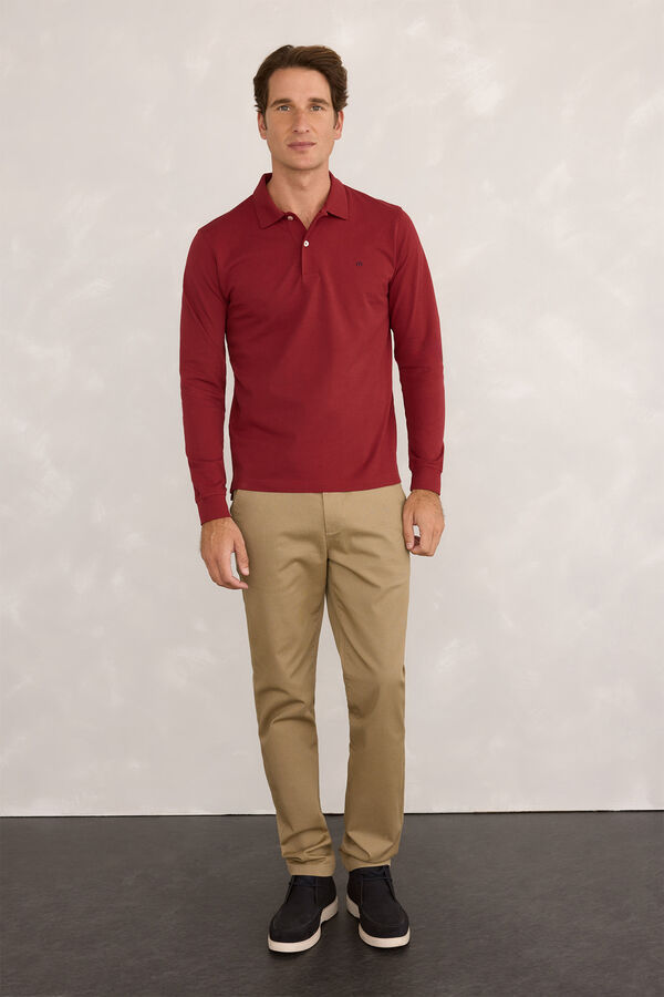 Milano Polo de Rugby de Manga Longa Bordeaux