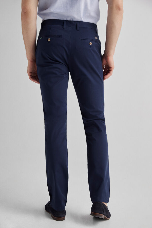 Fifty Outlet Chino Liso Vestir Lifeway Navy
