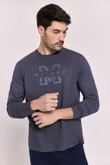Milano Pijama Big Logo Gris Oscuro