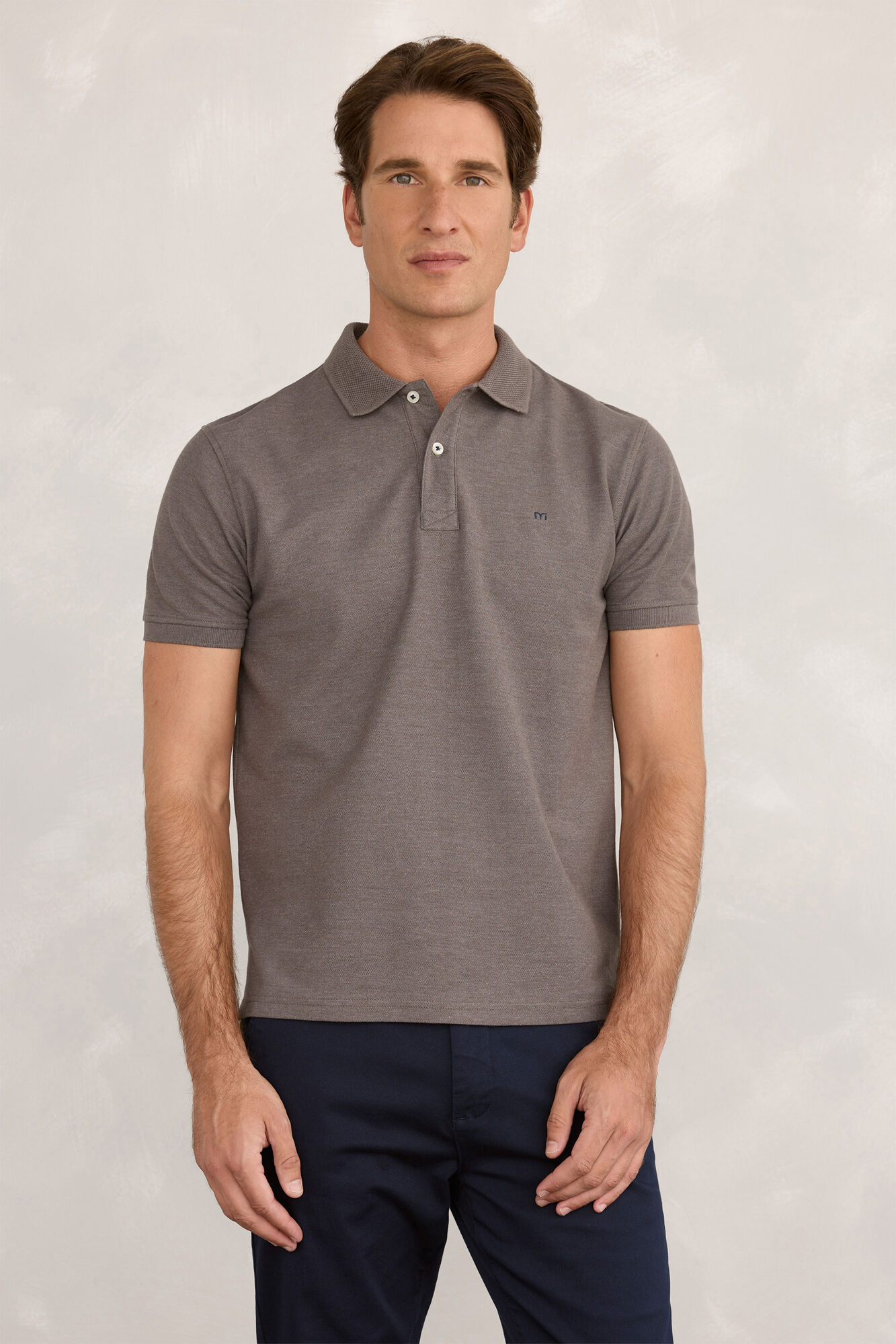 Milano Polo piqu&eacute; de manga curta