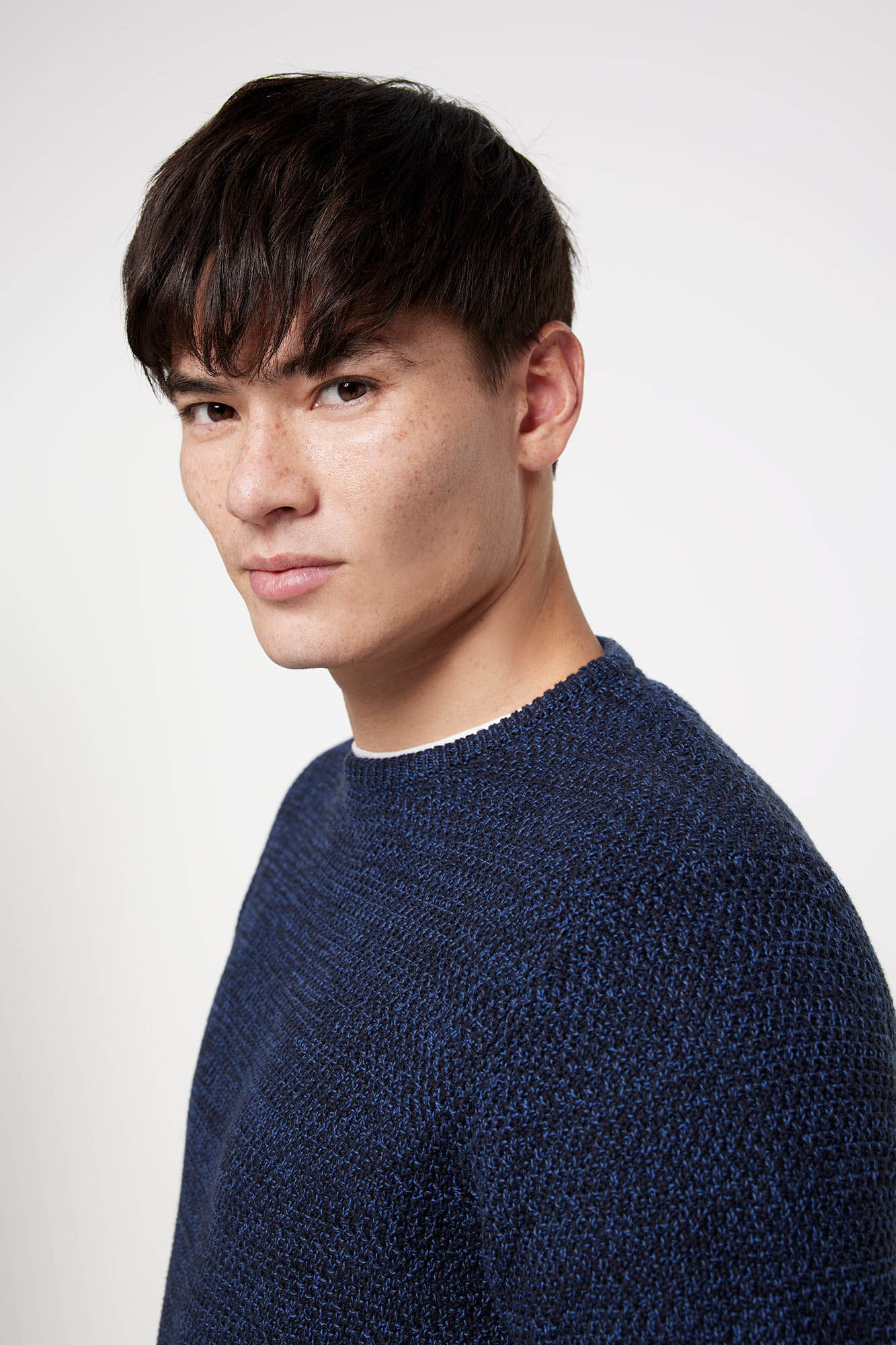 Milano Camisola microestrutura Algod&atilde;o.