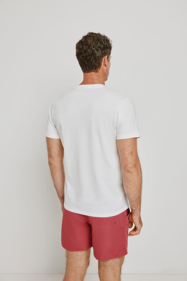 Springfield T-shirt de manga curta Branco