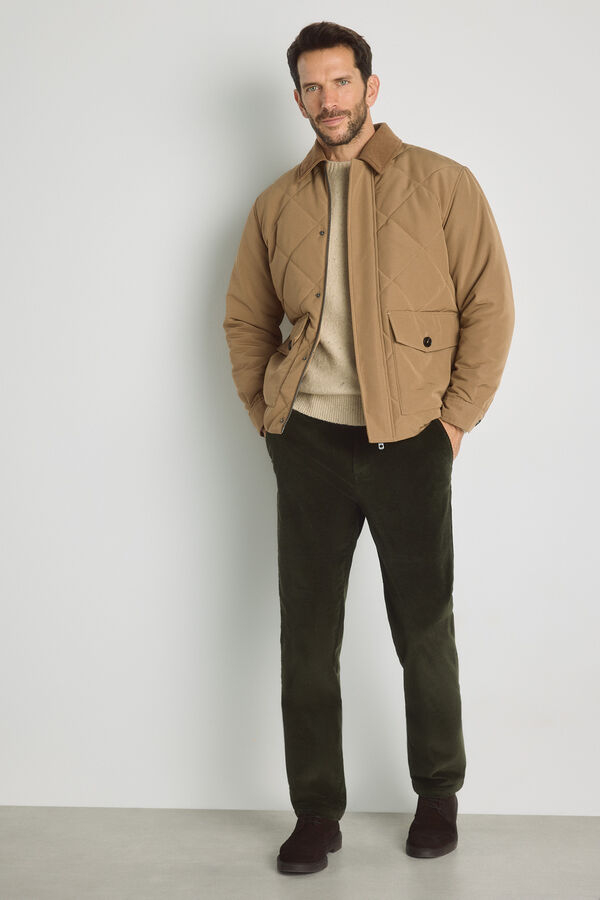 Milano Casaco acolchoado Camel