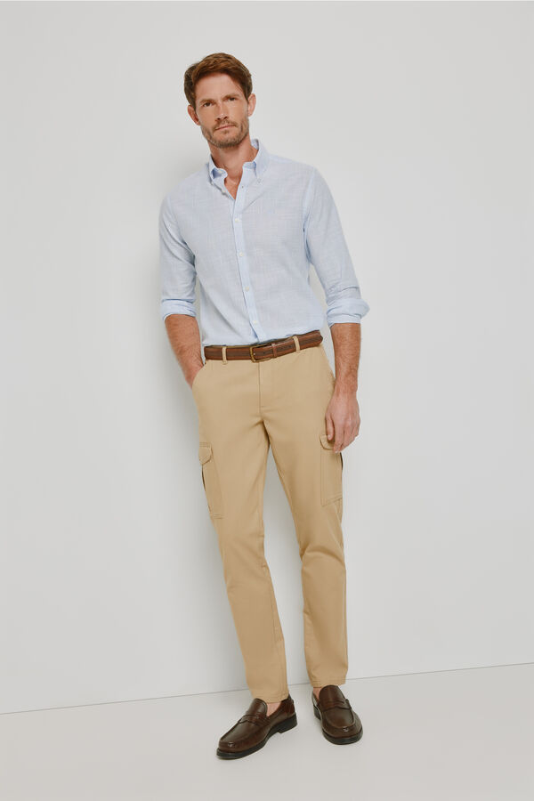 Milano Cal&ccedil;as cargo Bege