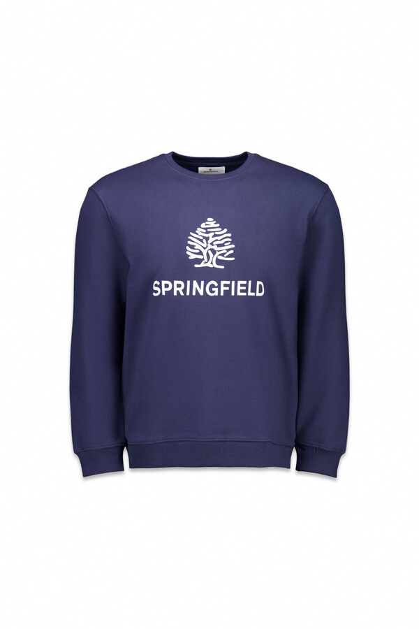 Springfield Sudadera Oslo regular fit Navy