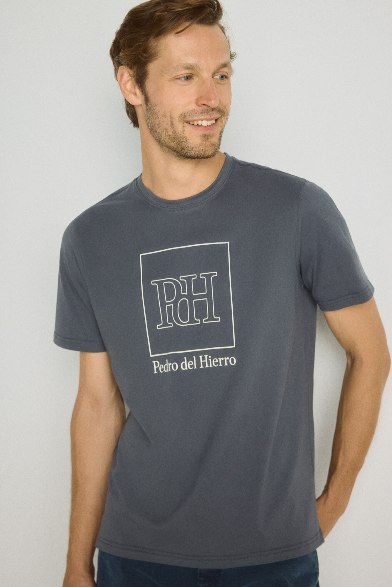 Pedro del Hierro Camiseta manga corta estampada