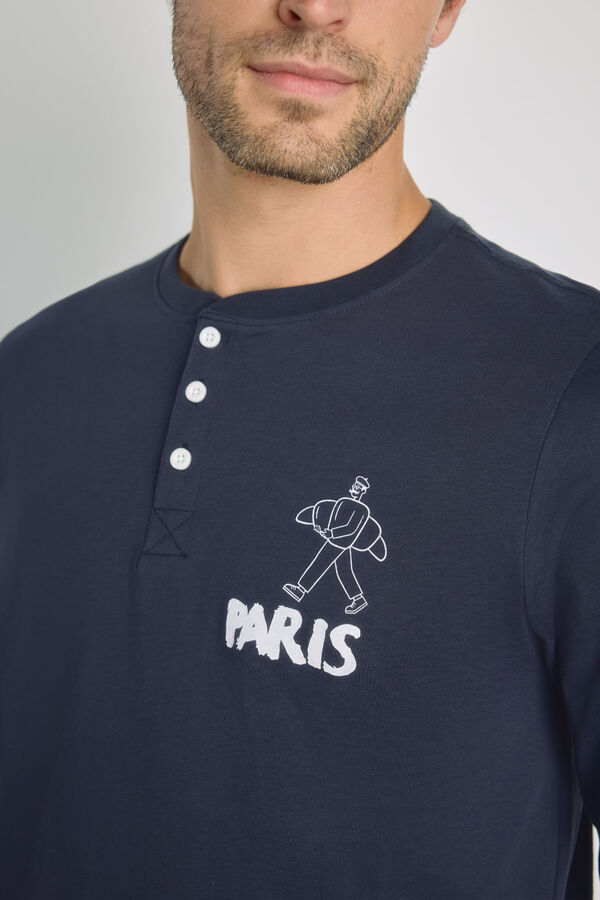 Milano Pijama punto Navy
