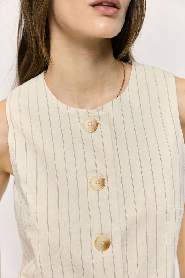 Milano Chaleco sastrero Beige