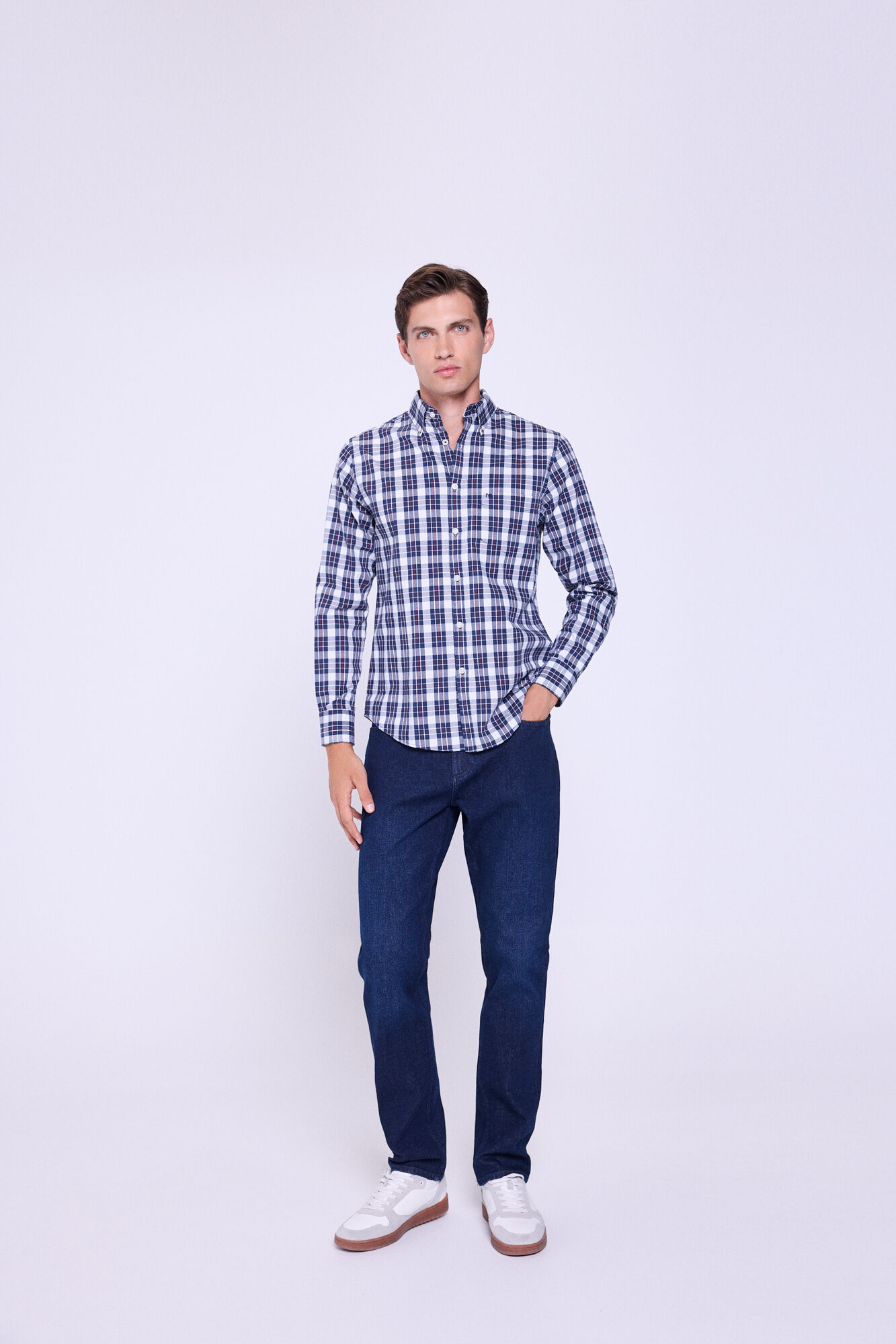Milano Camisa Cuadros Relaxed Fit