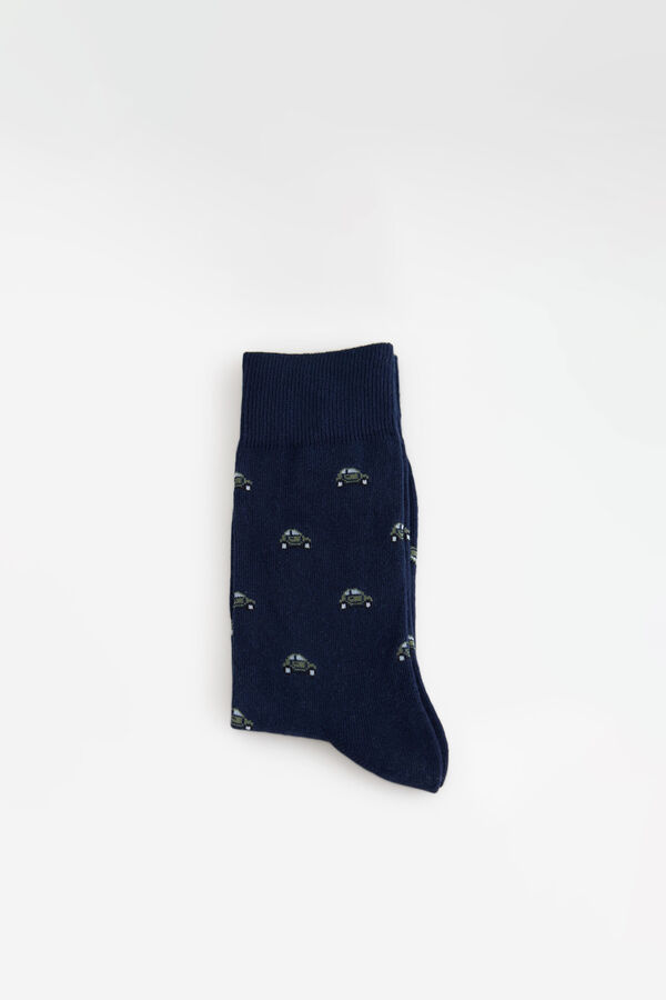 Milano Calcetines Coches Navy