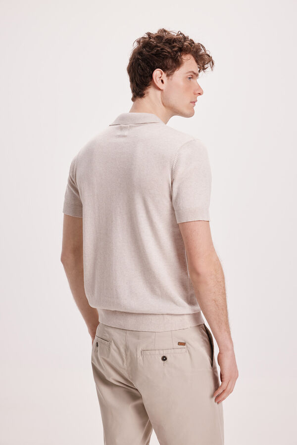 Milano Polo gola V Bege