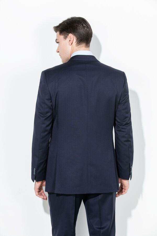 Fifty Outlet Traje classic fit liso Navy