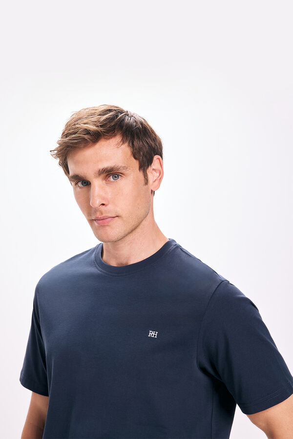 Pedro del Hierro T-shirt Básica PDH Marinho