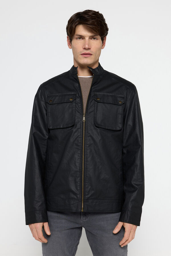 Milano Casaco Biker Preto