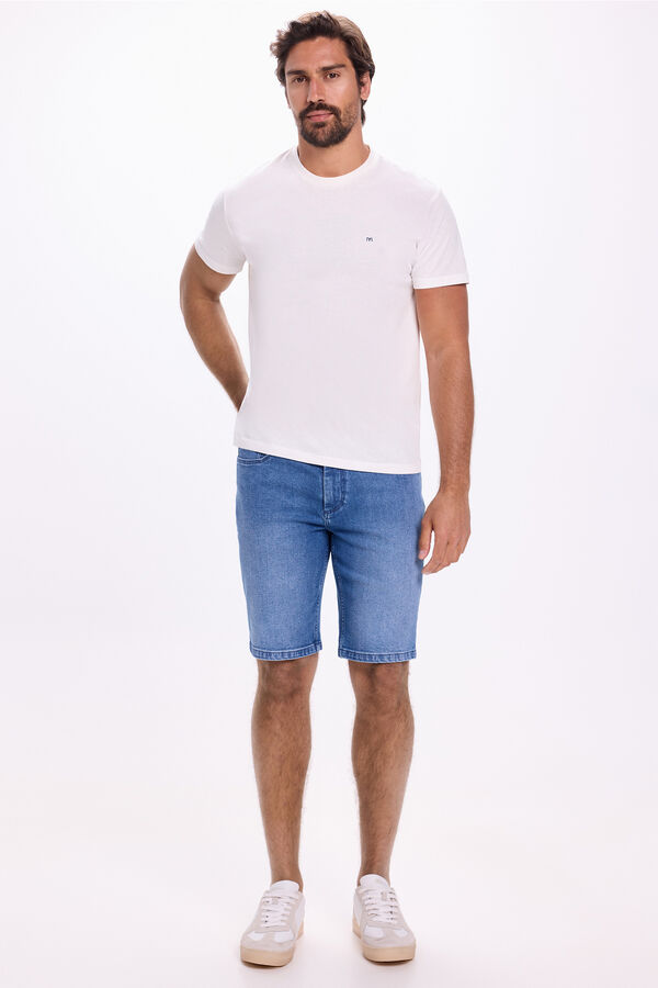 Milano Bermuda denim slim Azul