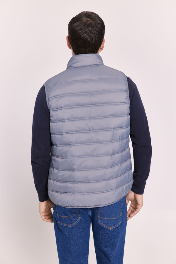 Pedro del Hierro Colete acolchoado ultralight Cinza medio