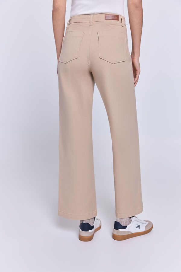 Milano Pantalón ancho Beige
